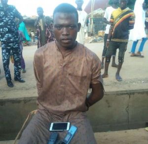 Suspected thief nabbed after he fell asleep while robbing a mosque in Kebbi