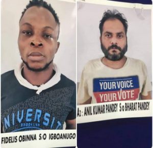 Cyber Fraud: Nigerian man, accomplice arrested in India for duping people in guise of providing jobs, sending gifts