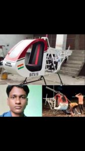 Young innovator dies while testing his helicopter prototype as rotor blade slashes his neck (video)