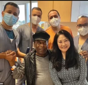 Brazil legend Pele, 80, finally leaves hospital after recovering from an operation to remove a tumour from his colon