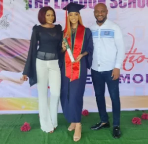 Actor Yul Edochie celebrates his daughter as she graduates from secondary school