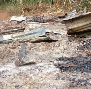 Man burns his house, digs his own grave and commits suicide