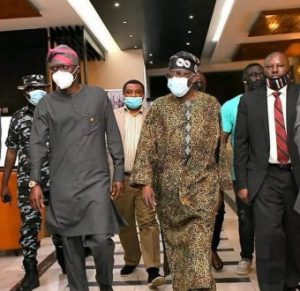 Tinubu returns to Nigeria from the UK (photos)