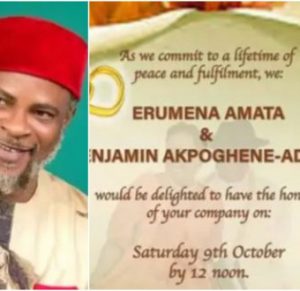 Filmmaker Fred Amata celebrates sister who is about to get married for the first time at the age of 60