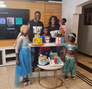 Mercy Johnson and hubby celebrate their son as he turns 7 (photos)