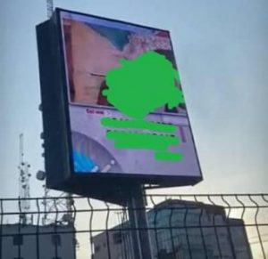 Two arrested as Rivers Govt shuts down electronic billboard showing obscene pornographic video in Port Harcourt