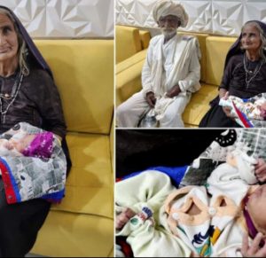 Indian woman claims she gave birth to her first child at age 70