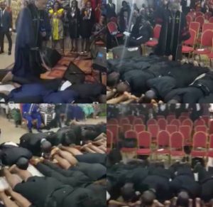 “Some preachers are agents of lucifer”- Victor Osuagwu reacts to viral video of a clergyman flogging his members on their butt