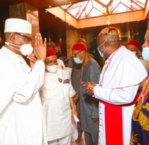 Your demand for Nnamdi Kanu’s release is heavy but I will consider it – President Buhari tells Igbo leaders