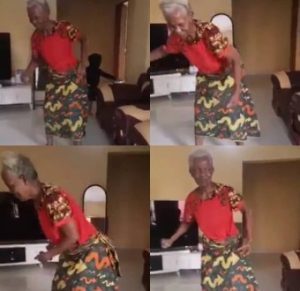 Elderly Nigerian woman warms hearts with her dance moves in viral video