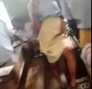 Video of a Nigerian female secondary school student smoking in class as others played ludo goes viral (watch video)