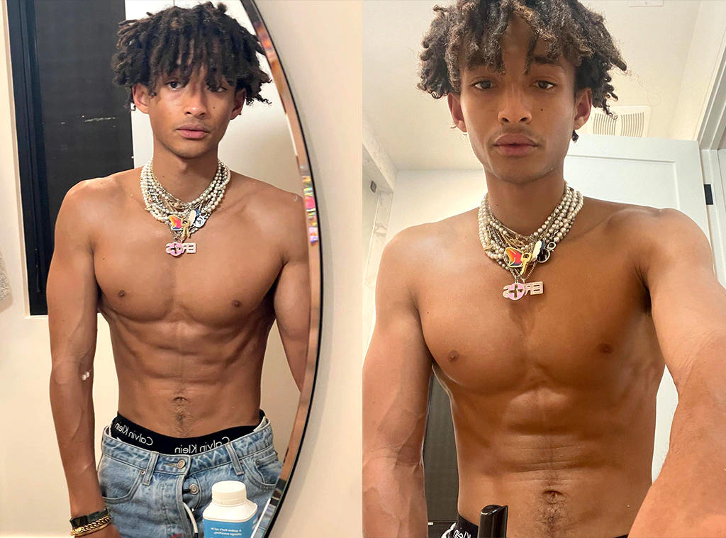 Jaden Smith Shows Off Ripped Muscles In New Shirtless Selfies After